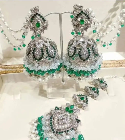 Very pretty Hotselling noratan jhumka tika
